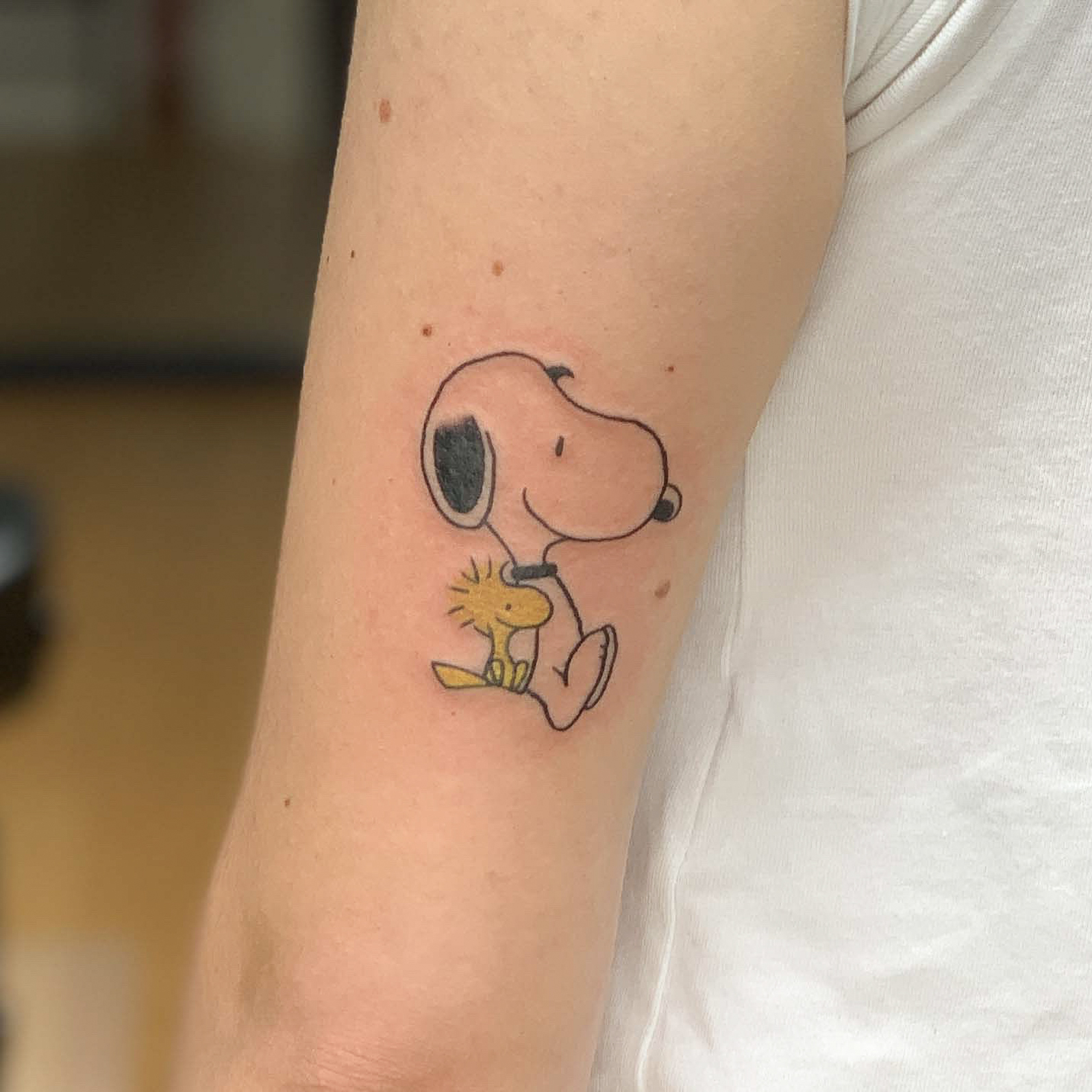 70 Snoopy Tattoo Ideas For Men  Peanuts Pet Beagle Designs
