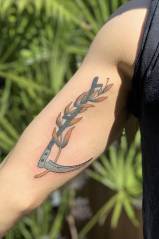 Old School tattoo by Chris McGuire