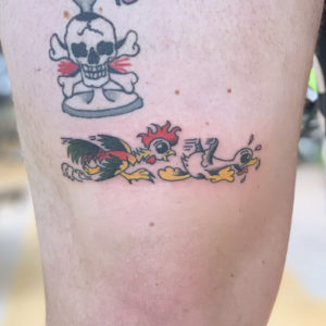 Old School Sailor Jerry tattoo design by Chris McGuire