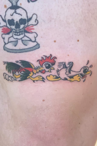 Old School Sailor Jerry tattoo design by Chris McGuire