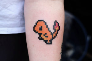 Pokemon tattoo by Chris McGuire
